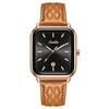 SUNKTA Ladies Watch Square Women's Wristwatch Quartz Calendar Elegant Casual Fashion Retro Watch Women Relogio Feminino+BOX