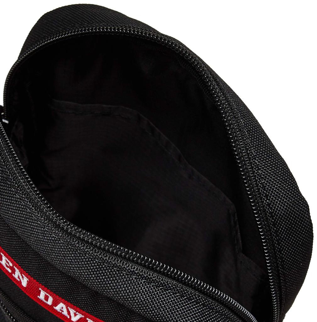 Ben Davis Mini Shoulder Vertical Mini Shoulder Bag, Bag, Black/Red