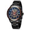 Forsining Chinese Relogio Forsining Montrepourhomme Stainless Steel Bracelet Mechanical Skeleton Automatic Watch Wristwatch Man