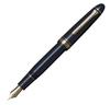 Sailor Profit 18 Gold Trim Fountain 18K Gold Nib with Shining Blue Extra Fine Made In Product Pen, Nib, Point, Japan, Number 11-2218-140