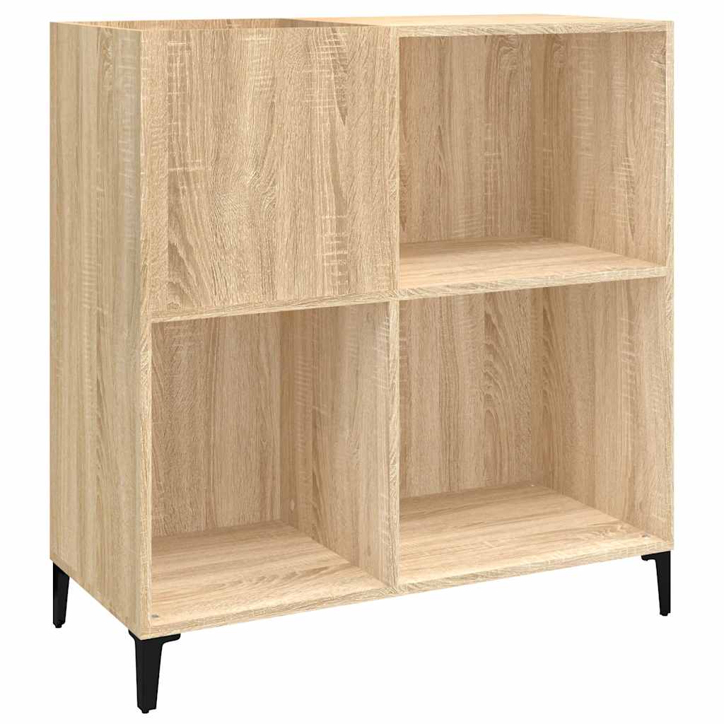 Record Cabinet in Sonoma Oak 84.5 x 38 x 89 cm Particleboard