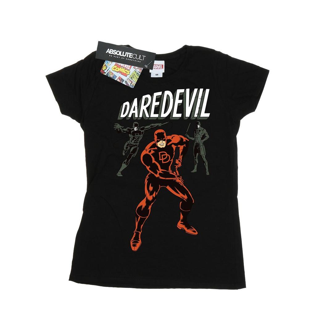 Marvel Womens/Ladies Daredevil Pose Cotton T-Shirt