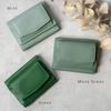 VITAFELICE Genuine Leather Square Mini Wallet for Anti-Skimming Women, nsw-30065n (Green)