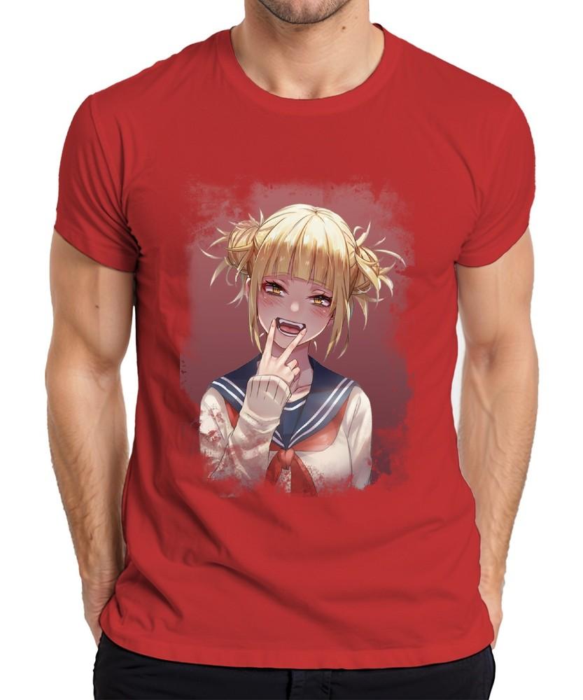Himiko Toga Schoolgirl Seifuku Yandere Unisexga Portrait Vampire Unisexs TShirt