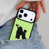 Cartoon Poodles Pattern Phone Case for iPhone 16e 15 14 13 12 17 Pro Max Plus Air 17pro Cover Coque