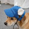 Adjustable Dog Baseball Cap Made of Breathable Canvas with A Wide Brim, Windproof Closure And Ear