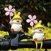 Yellow Windmill Duck Pendant Hanging Installation Baby Cart Decoration Bicycle Ornament  Kids