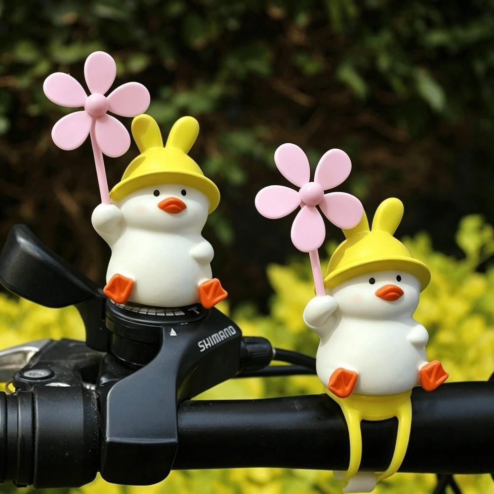 Yellow Windmill Duck Pendant Hanging Installation Baby Cart Decoration Bicycle Ornament Kids