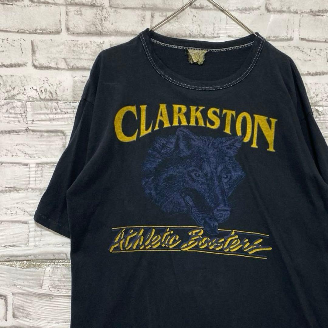 USA-made 90s vintage T-shirt! Single Stitch Black Vintage L 0430 S