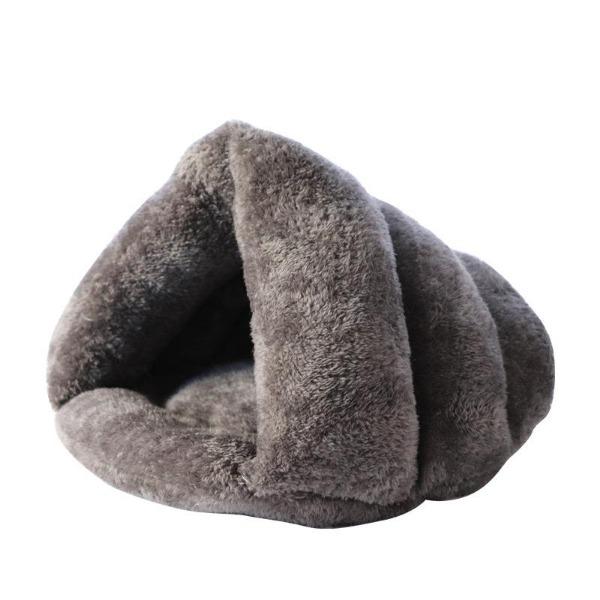 Hundehütte Katzenhütte Dreieckige Zwinger Pantoffel Zwinger Winter Warm Halbgeschlossene Heimtierbedarf