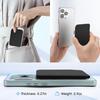 Phone Stand, Foldable Magnetic Phone Tripod, Angle Adjustment & Strong Magnets PU Leather Phone Stand, Compatible with All Smart Phone 16/15/14/13/12