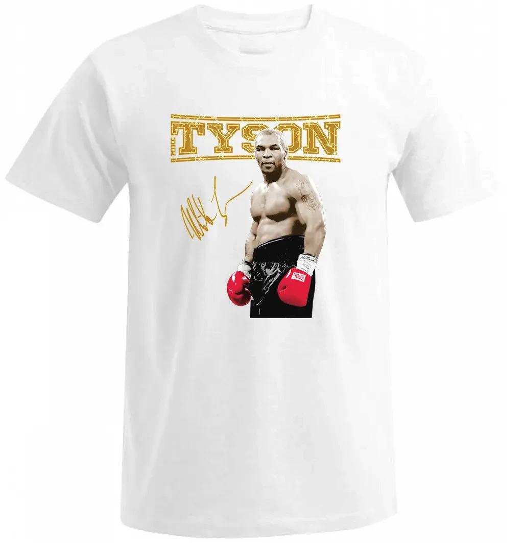 GUOYAN TOP Iron Mike Bokskampioen Tyson Mode Fan T-shirt. Zomer O-Hals Korte Mouw Heren T-shirt Nieuwe Casual Mode Streetwear M