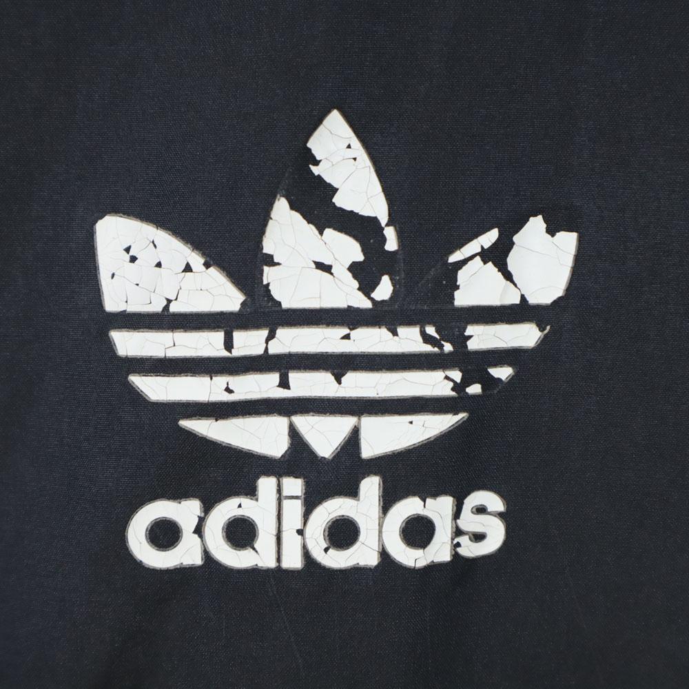 adidas 80s Made in Japan, made by Descente, vintage Trefoil logo training Long sleeve Nylon Windbreaker Men's Used