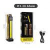 USB Rechargeable LED Work Light 1000 Lumens COB Lantern with Power Capacity Indicator Handled Flashlight for Outdoor Car Repair