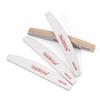 Imported Half-Moon Wear-Resistant Sandpaper Nail File - Double-Sided Durable Polishing Tool