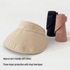Soft Cotton Foldable Wide Brim Sun Visor