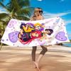 K-pop Heroes In Action Beach Towel, Quick-drying, Easy to Care for, Suitable for Both Fitness and Beach Vacations,Sports Essential