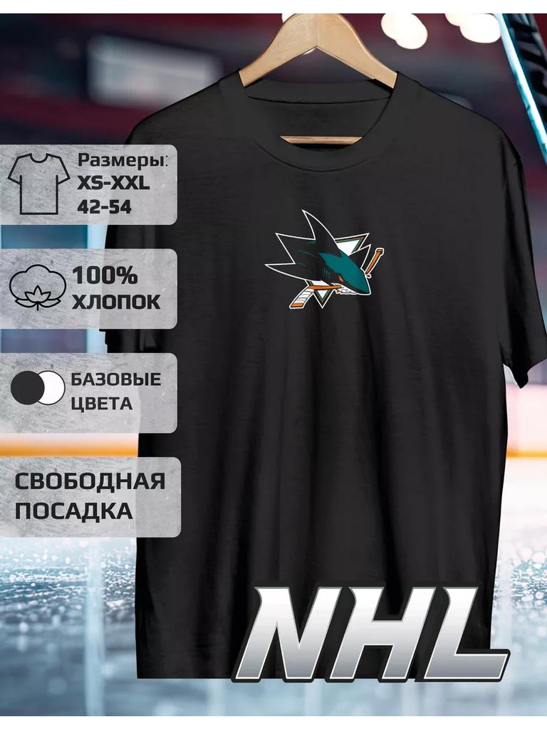 San Jose Sharks Print T-shirt