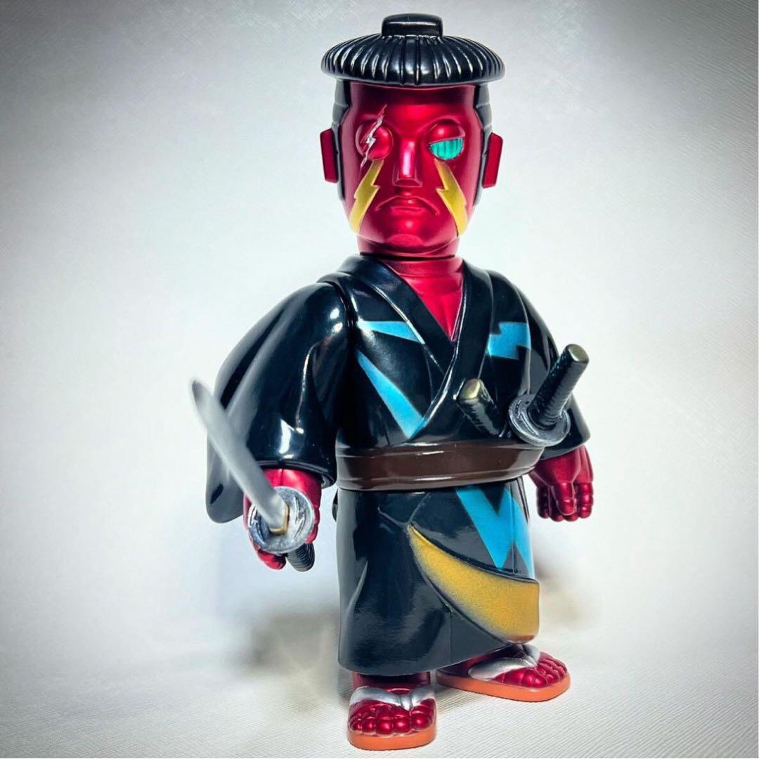 

[USED] samuraidoll Swordsman Robot Raizo Red Oedo ROBOTS Wonder Festival