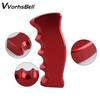 Aluminum alloy shift handle universal fit for transmission heavy and substantial knob/shift lever, blade-shaped type, automatic/manual vehicles, (red)