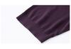 Spring-Autumn Mid-Sleeve Knit Top for Women - Loose Fit, Slimming, Solid Color Lyocell Sweater