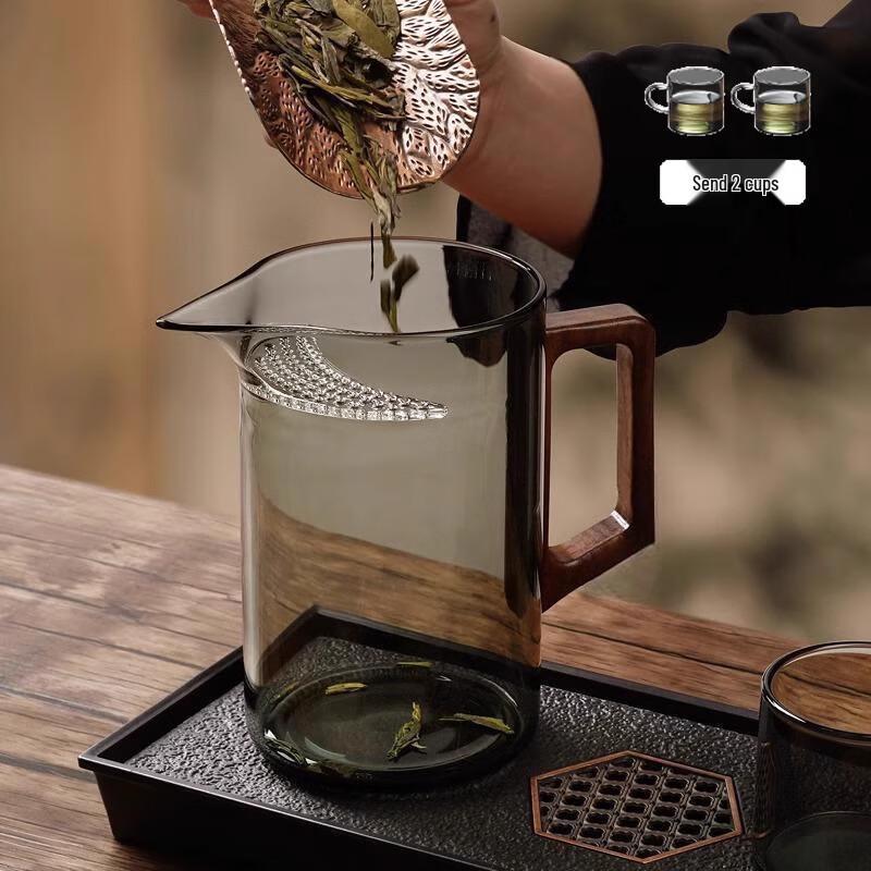 Glass Gongdao Cup with Tea Infuser