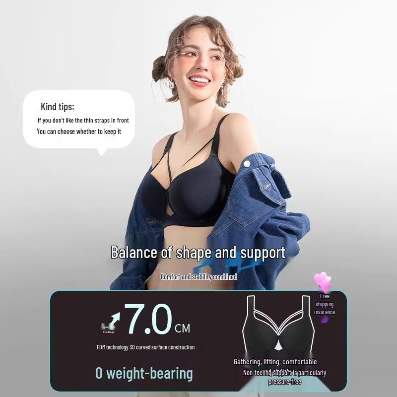 Women's Plus Size Seamless Bra: Enhances, Lifts, and Shapes for a Full, Sexy Look