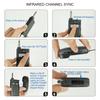 Baomic BM-12/V2 Professional UHF Wireless Instrument Microphone System Receiver & Transmitter 16