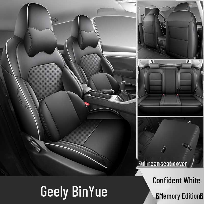 All-Season Full-Coverage Seat Covers for 2025 Geely Binyue - 24 Model-Specific Car Cushions