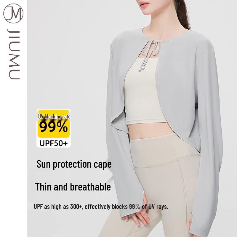 JIUMU Women s UV Protection Short Cardigan yd021