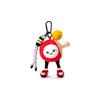 Fluffy Table Tennis Doll Pendant PP Cotton Sports Plush Keychain  Birthday Xmas Gift