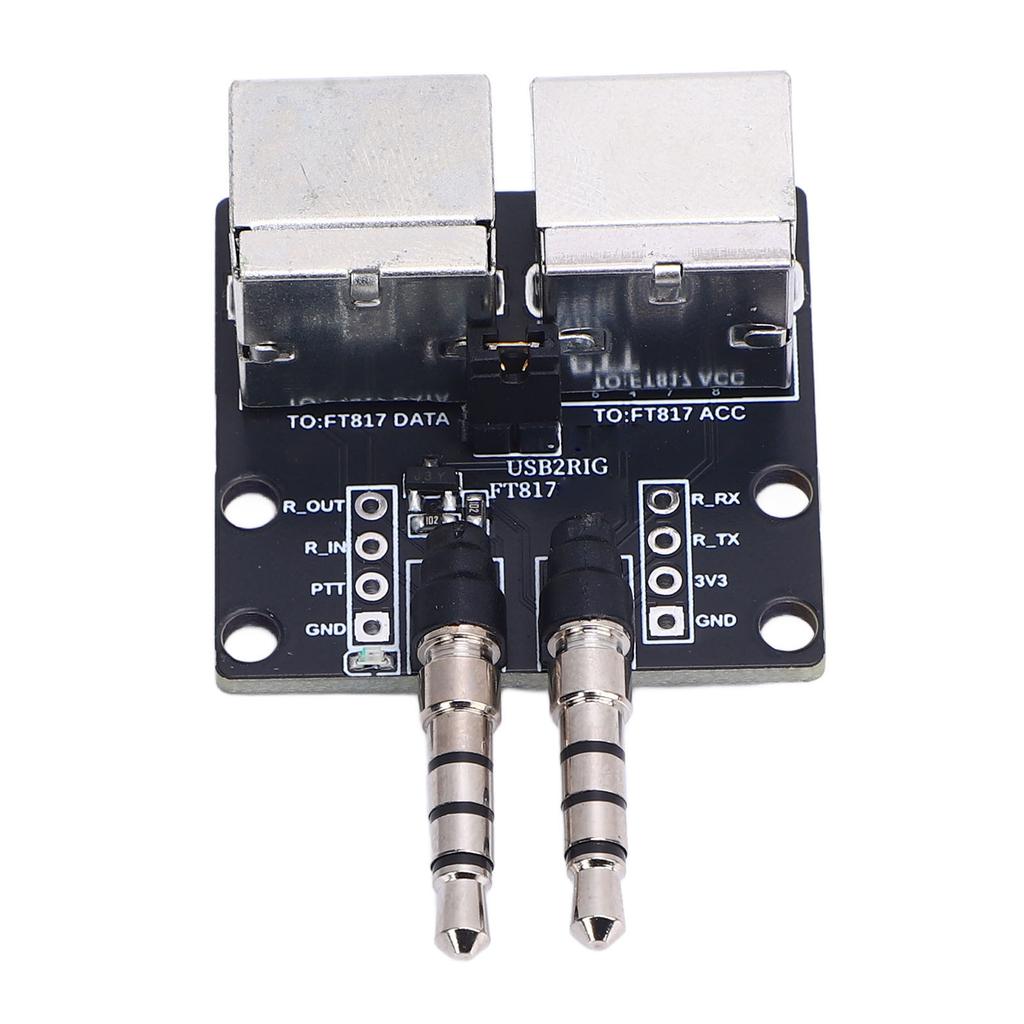 Integrated Digital Modes Interface for Amateur Radio USB Sound Card and Serial Port 2 in 1 Digital