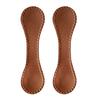 Leather Magnetic Fasteners 2Pcs Faux Shirt Sleeve Clips, Multi-use Clips for Fashionable Garters Clothes, Reusable Holders Rolled Cuffs Pants