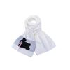 Knitted wool season cold-proof versatile warm comfortable neck protection scarf bow jacquard personalized rabbit scarf