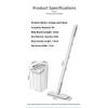 Lazy Person Hand Wa Mop Buet Set Broom Water Absorption Replacement Mop Pad Wet Dry Use Wooden Board Floor Cleaning