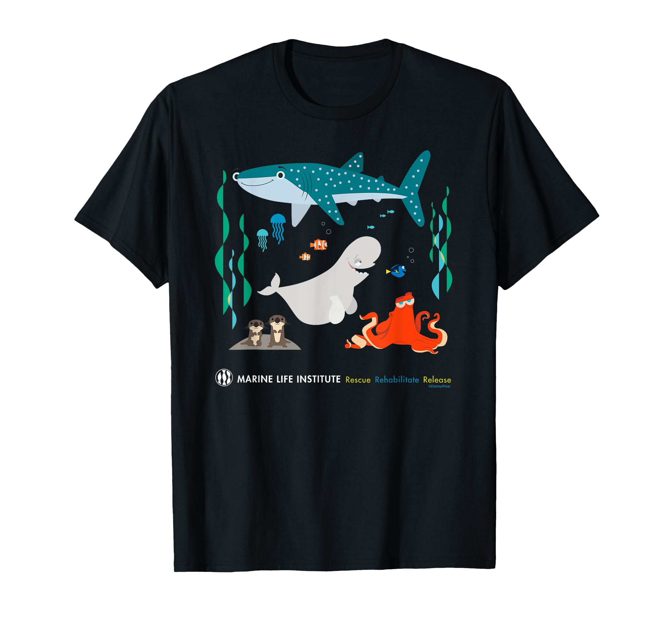 

Disney and Pixar s Finding Dory Marine Life Laboratory T-Shirt