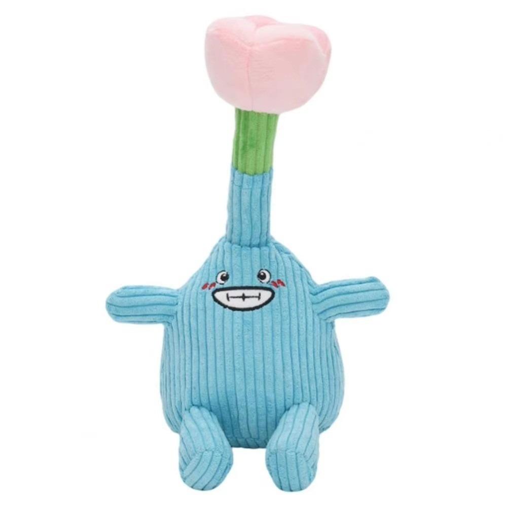 Bite-resistant Squeaky Dog Toy Anti-wear Teeth Grinding Toy Fun Pet Plush Chew Toy Teeth Cleaning Style C