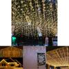 Romantic 13-130ft Curtain Icicle Lights Led Fairy Christmas Indoor Outdoor Wedding Party