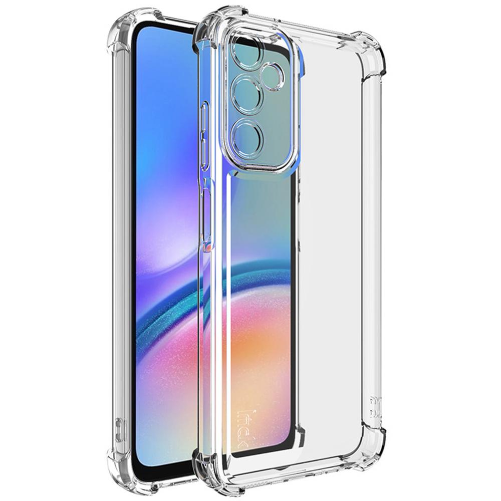 

IMAK UX-4 Series for Samsung Galaxy A05s 4G Case Straight Frame Four Corner Shockproof Clear TPU Cover A