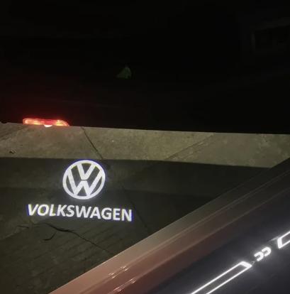 2X Door Car Logo LED Light, LED Projection Light for Volkswagen VW Passat B5 B5.5 Touareg 2000-2010 2002 2005 2004 2007 2008 200 Zdsr20