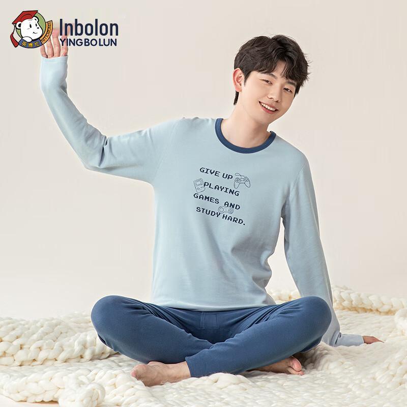 Yingbolun Boys  Thick Thermal Underwear Set 170
