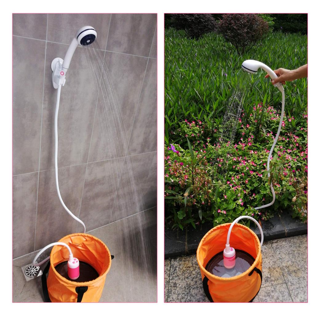 Iron Hammer Portable Shower, Camping Shower, Rechargeable Shower, Large Capacity 4800mAh, Camping Shower, Pet Shower
