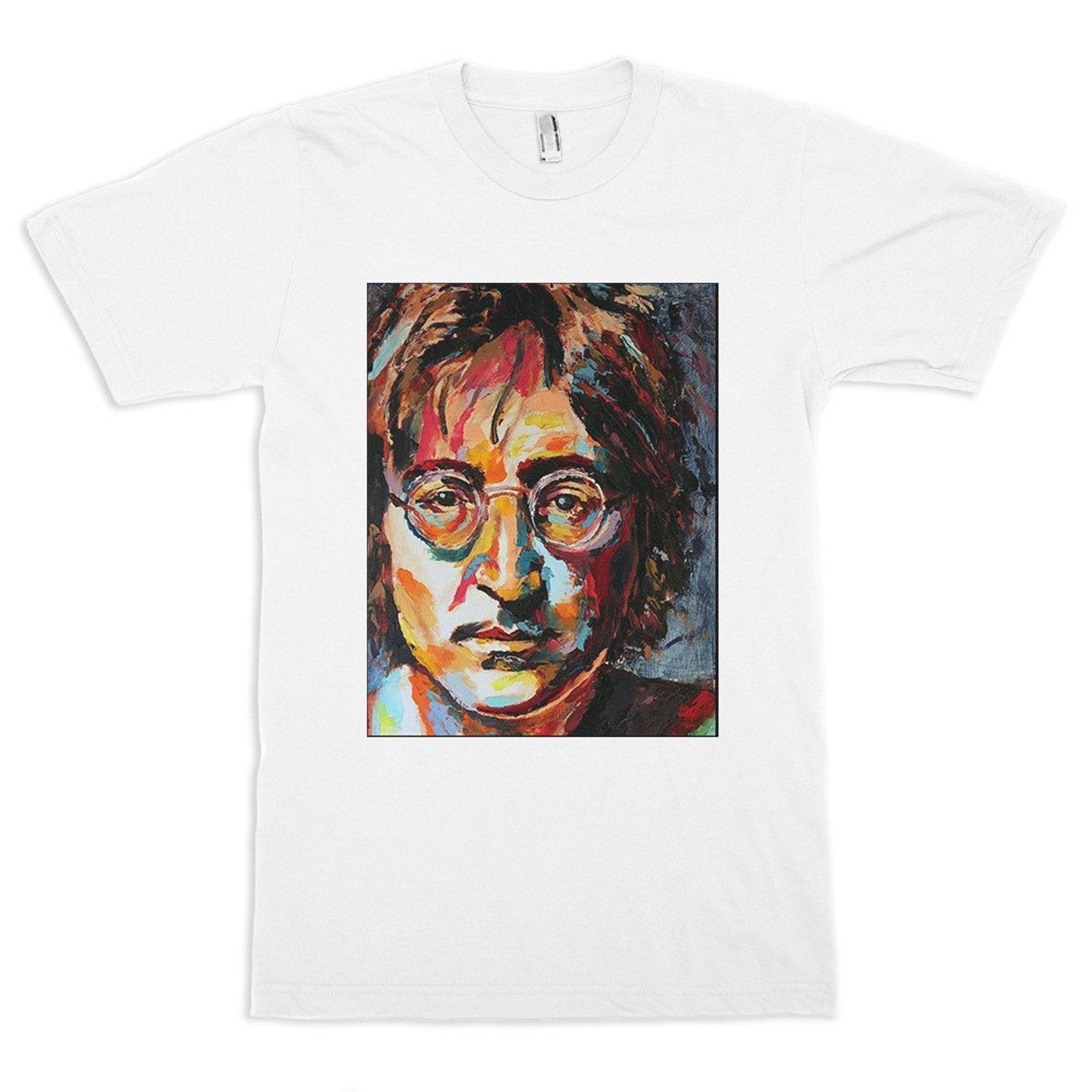 John Lennon Art T-Shirt, Men s and Women s Sizes (drsh-198) 4XL