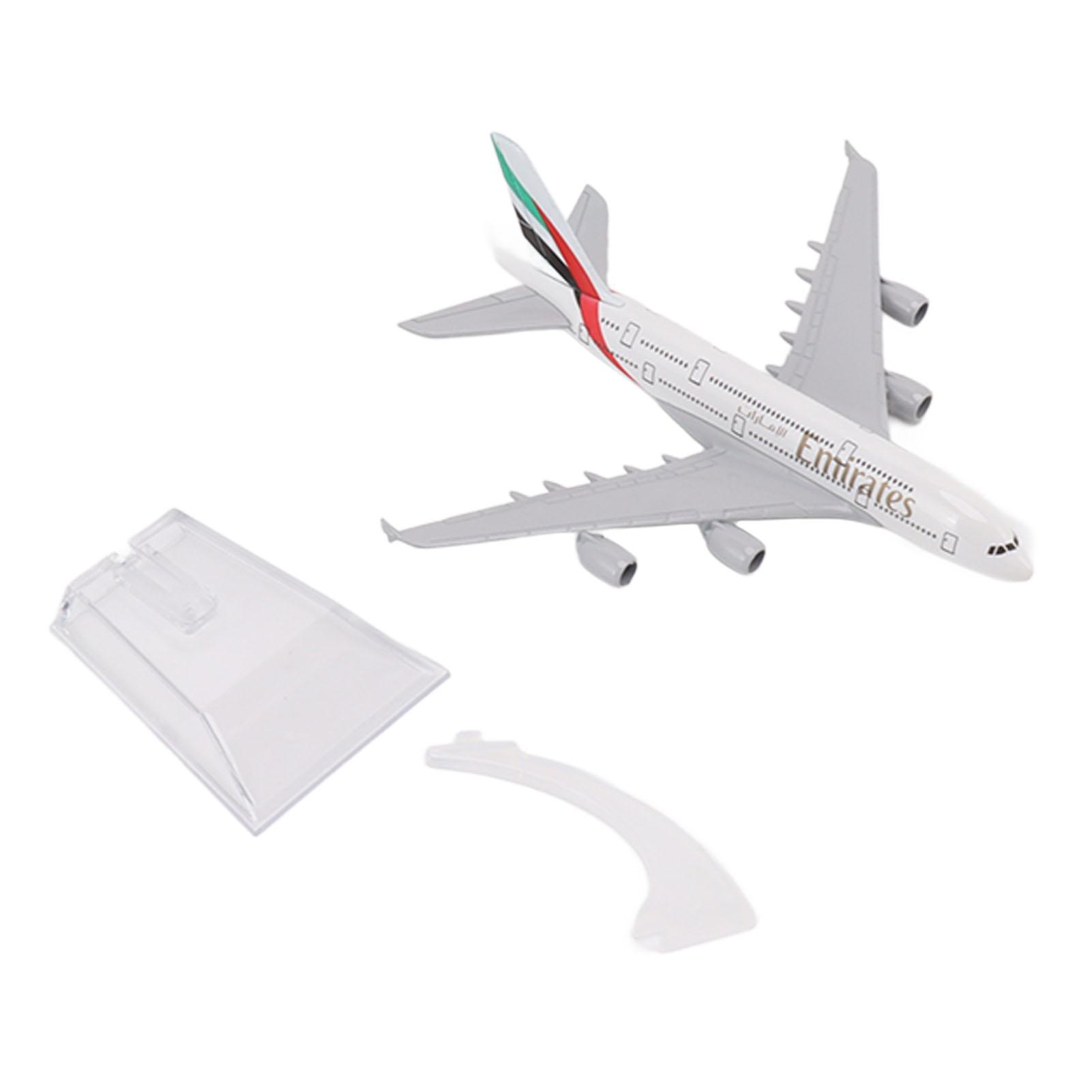 

380 Airplane Model Alloy Diecast Ornament Plane Model Toy for Children Collection Table Top