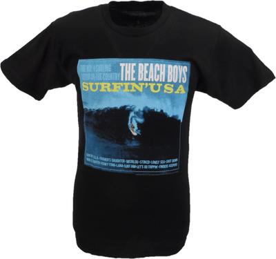 Unisexs Officially Licensed The Beach Boys Surfin USA T Shirts