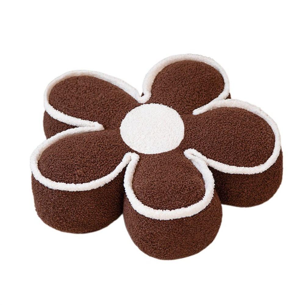 Thicker Plush Cushion Soft Seat Pillow Seat Mat Flower Seat Cushion Sofa