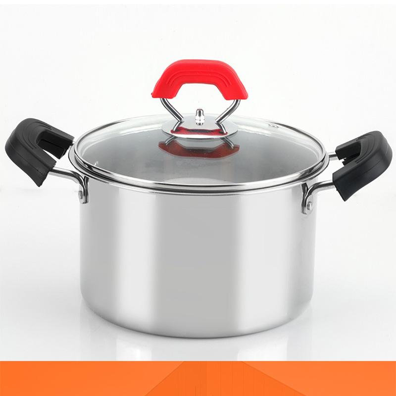 Universal Silicone Heat-Resistant Pot Handle Cover - Anti-Scald Grip for Iron Pots