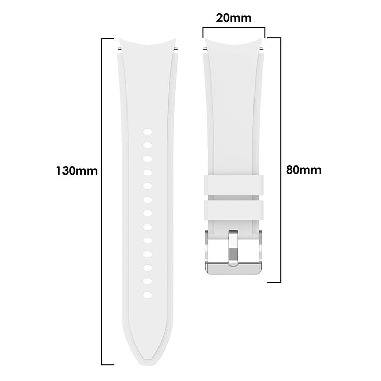 WatchBand Strap For Samsung Galaxy Watch 4 40mm 44MM /Galaxy Watch 4 Classic 42mm 46mm Official Silicone WristBand Bracelet Belt