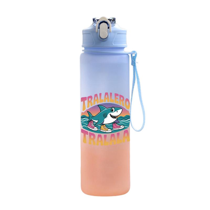 Tuang Tuang Tuang Printed 750Ml Water Bottle Anime Cartoon Large Capacity Drinking Cup Portable Outdoor Sports Water Cup Children Gift