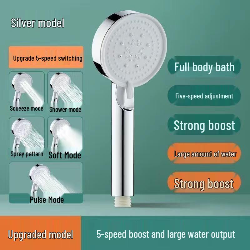 Luxury Bathroom Shower Head Set - Enhanced Shower Booster Kit & Bath Accessories